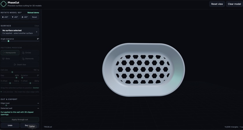 PHASECUT preview